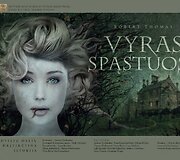 Spektaklio &bdquo;Vyras spąstuose&ldquo; plakatas