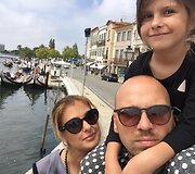 Remigijus Žiogas su &scaron;eima Portugalijoje