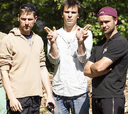 Komedijos &bdquo;Kunigo naudą velniai gaudo&ldquo; filmavimas