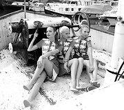 Grupės &bdquo;Rugiagėlės&ldquo; fotosesija