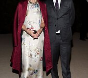 &bdquo;Vogue&ldquo; redaktorė Anna Wintour ir CFDA prezidentas Stevenas Kolbas