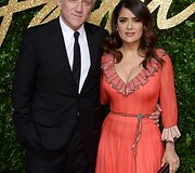 Francois Henri Pinault ir Salma Hayek