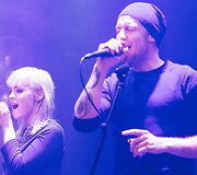 Raminta Naujanytė-Bjelle ir Vidas Bareikis