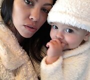 Kourtney Kardashian su jauniausiu sūnumi Reignu, kuriam &scaron;i Padėkos diena &ndash; pirmoji