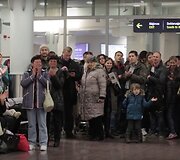 I&scaron; Egipto grįžtančių lietuvių sutiktuvės