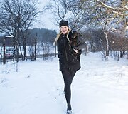 Skaiva Kraujalė su augintiniu