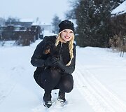 Skaiva Kraujalė su augintiniu