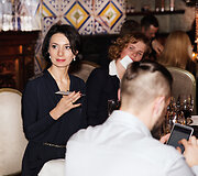 Renginio &bdquo;D&icirc;ner en Noir&ldquo; akimirka
