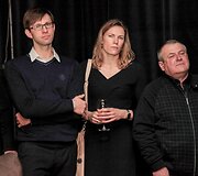 Austra Skujytė su vyru Valdu Grigaliūnu