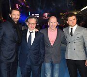 Hugh Jackmanas, Dexteris Fletcheris, Eddie Edwardsas ir Taronas Egertonas