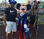 Ciara su sužadėtiniu Russellu Wilsonu ir sūnumi Future