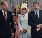 Princas Williamas, Kembridžo hercogienė Catherine ir princas Harry