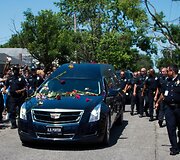 Muhammado Ali laidotuvių procesija