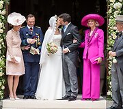 Belgijos princesės Alix de Ligne ir grafo Guillaume'o de Dampierre'o vestuvės