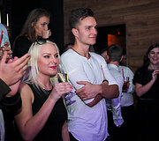 Martynas Kavaliauskas su drauge Rusne Jankauskyte