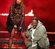 Beyonce ir Kendrickas Lamaras 