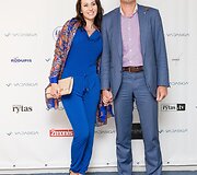 Žilvinas &Scaron;ilgalis su drauge Kristina Kir&scaron;yte