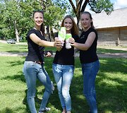 Moterų ralio &bdquo;Už saugų vairavimą&ldquo; akimirka