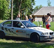 Moterų ralio &bdquo;Už saugų vairavimą&ldquo; akimirka