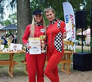 Moterų ralio &bdquo;Už saugų vairavimą&ldquo; akimirka