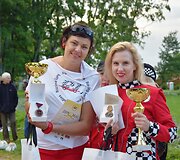 Moterų ralio &bdquo;Už saugų vairavimą&ldquo; akimirka