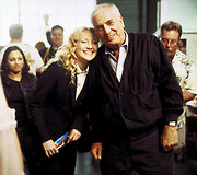 Kate Hudson ir Garry Marshallas juostos &bdquo;Teta Helena&ldquo; filmavime (2004 m.)