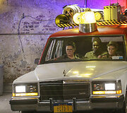 Melissa McCarthy, Leslie Jones ir Kate McKinnon komedijoje &bdquo;Vaiduoklių medžiotojos&ldquo;