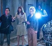 Melissa McCarthy, Kristen Wiig, Kate McKinnon ir Leslie Jones komedijoje &bdquo;Vaiduoklių medžiotojos&ldquo;