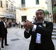Cristel Carrisi ir Davoro Luk&scaron;ičiaus vestuvės