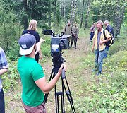 Serialo &bdquo;Laisvės kaina. Savanoriai&ldquo; filmavimo užkulisiai