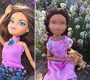 Australės Miriam perkurta lėlė