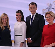 Ugnė Galadauskaitė, Eglė Daugėlaitė, Marijus Žiedas ir Eglė Bučelytė