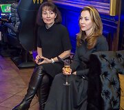 Žilvino &Scaron;ilgalio sužadėtinė Kristina Kir&scaron;ytė (de&scaron;inėje)