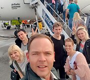 Laurio Reinikio klipo &bdquo;Apie tave galvosiu&ldquo; filmavimas