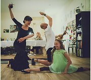 Jurgio Didžiulio vaizdo klipo &bdquo;Supakuoti instrumentai&ldquo; filmavimas