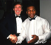 Donaldas Trumpas ir Mike'as Tysonas (1989 m.)