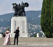 &bdquo;Swarovski&ldquo; paveldėtojos Victorios Swarovski vestuvių akimirka