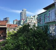 Au&scaron;ros Kleizaitės kelionės po Gruziją akimirka