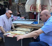 Au&scaron;ros Kleizaitės kelionės po Gruziją akimirka
