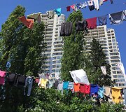 Au&scaron;ros Kleizaitės kelionės po Gruziją akimirka
