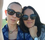 Au&scaron;ros Kleizaitės kelionės po Gruziją akimirka