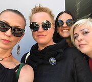Au&scaron;ros Kleizaitės kelionės po Gruziją akimirka