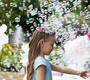 Gabrielės Rutkauskienės-Vashos ir Ronaldo Rutkausko dukros krik&scaron;tynos