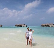Chryseis Tan ir Faliq Nasimuddinas Maldyvuose