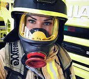 Kar&scaron;čiausia gaisrininkė pasaulyje Gunn Narten
