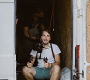 Monikos Linkytės klipo &bdquo;Gal tai meilė?&ldquo; filmavimas