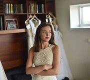 Vestuvinių suknelių fotosesija