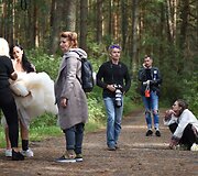 Vestuvinių suknelių fotosesija