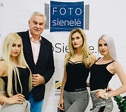 Gintaras Vidmantas su &bdquo;Girls Only&ldquo; &scaron;okėjomis