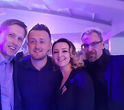 Artūras Butkevičius, Mantas Katleris, Viktorija Mauručaitė ir Aras Vėberis